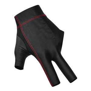 OEM High Quality Snooker Glove Custom Logo Manufacturer Nylon Spandex Lightweight Elastic Breathable Cue Control Pool - Product Image 5