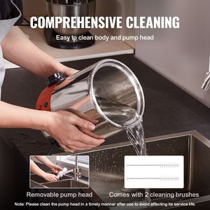 Dispenser Elettrico Commerciale per Formaggio 2.3 Qt, Scaldafonduta con Controllo Manuale della Temperatura 86-230 Fahrenheit, Dispenser in Plastica - Product Image 6