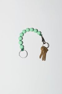 Wholesale Price Wooden Beads <b>Leather</b> Keychain Handmade Tassel Key Holder Rustic Style Car <b>Keyring</b> Bag Charm Accessory - Product Image 5
