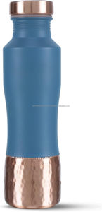 Botella de agua de estilo americano desechable ecológica de 900ml de jazmín de cobre puro de doble tono - Product Image 2