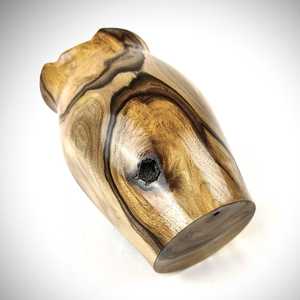 Vase décoratif en bois abordable pour les centres de table, la décoration de chambre et la conception d'intérieur contemporaine - Product Image 5