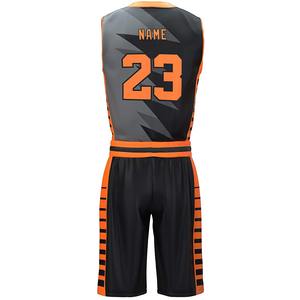 Conjuntos de Uniformes de Baloncesto, Últimos Modelos al por Mayor, Uniformes de Baloncesto Personalizados para Hombre, Ropa de Baloncesto Cómoda y Personalizada - Product Image 6
