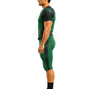 American Football Uniform Sports Apparel with Modern <b>Athletic</b> Fit Jersey and Flexible Pants for Practice and Match Play - Product Image 6