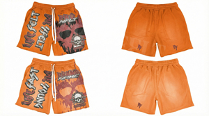 Fabricante de Ropa Personalizada, Pantalones Cortos de Verano para Hombre, Estilo Urbano, Transpirables, 100% Algodón - Product Image 2