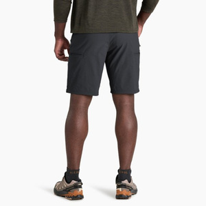 Pantalones Cortos Bermuda Gris Oscuro para Hombre con Logotipo Frontal, Bolsillos de Secado Rápido, Estilo Casual, Cordón Ajustable, Poliéster/Algodón, Estilo Urbano - Product Image 6