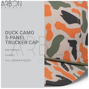 Casquettes 5 panneaux 2026 légères et respirantes pour le sport, avec impression par sublimation personnalisée, de bonne qualité, dernier style, très vendues - Product Image 5