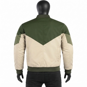 Custom Men's <b>Winter</b> High Street Bomber <b>Jacket</b> 100% Polyester/Cotton Soft Shell Bonded Plus Size Stand Collar ODM <b>Waterproof</b> - Product Image 3