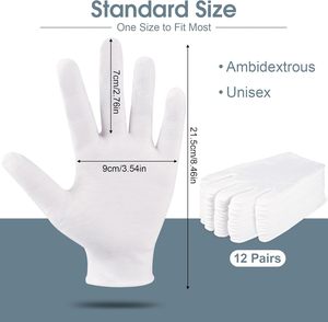Guantes de Seguridad de Alta Calidad 100% Algodón, Secado Rápido, Personalizables, Textura Suave, Forro de Algodón, Manoplas y Guantes para Uso Diario - Product Image 2
