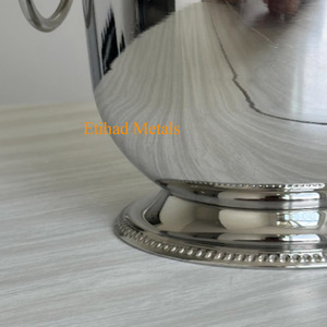 Silver Plated Wine Chillers Antique Silver Wine Chillers - Product Image 6