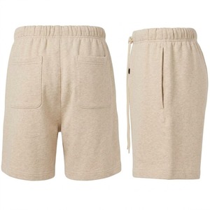 Pantalones Cortos Deportivos para Hombre, 100% Algodón, Cintura Media, Cierre con Cordón, Bolsillos Delanteros, Diseño Casual, Transpirable y Holgado, Personaliza con Tu Propio Logotipo - Product Image 4
