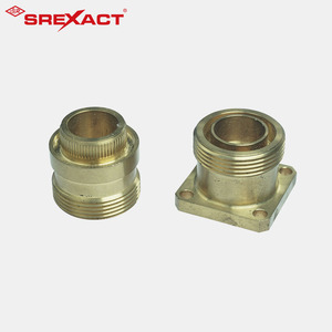 Corps de vanne pneumatique en laiton usiné sur mesure par CNC SREXACT - Product Image 3