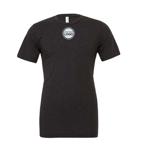 Camisetas de Manga Corta para Hombre, Corte Ajustado, Básicas, Cuello Redondo, CVC, Next Level - Product Image 1