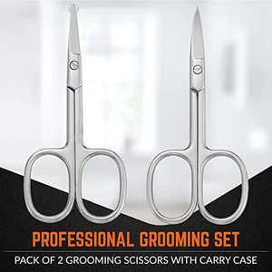 Ciseaux à ongles professionnels de haute qualité en acier inoxydable, personnalisés, droits, avec une pointe de lame tranchante pour les cuticules, durables - Product Image 2