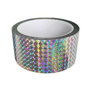 Cinta Adhesiva Holográfica Reflectante en Rollo para Proyectos de Manualidades, Decoración Artística, Envoltura de Regalos, Embalaje y Scrapbooking - Product Image 1