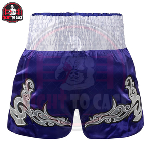 Pantalones Cortos de Muay Thai Unisex, Ropa Deportiva de Artes Marciales con Estampado, 100% Poliéster, Transpirable, Elástico, Ligero y Resistente - Product Image 5
