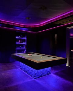 Table de billard Argmac Velar avec tapis haute vitesse – Table de billard de luxe sur mesure pour la maison, l'hôtel et les clubs - Product Image 1
