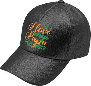 Gorra de Béisbol Unisex Negra de 6 Paneles, de Sarga de Algodón, Ajustable, de Color Sólido, para Uso Casual en las Cuatro Estaciones - Product Image 3