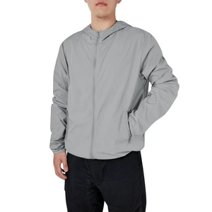 Fifth Gear International Custom Windbreaker Safari <b>Jacket</b> Waterproof Breathable Windproof Hooded Zipper <b>Pullover</b> for Men Winter - Product Image 3