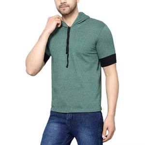 Sweat-shirts et sweats à capuche pour hommes, automne, brodés, coupe classique, tissu en mélange de coton, manches courtes - Product Image 1