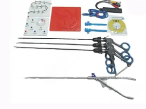Entraîneur laparoscopique Android avec kit d'instruments complet et boîte de simulation pour la formation, manuel inclus. - Product Image 2