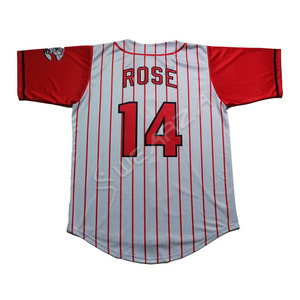 Servicio de Dropshipping Personalizado Disponible, Jersey de Equipo 100% Poliéster, Número y Nombre Personalizados, Jersey de Béisbol para Hombre con Botones Completos - Product Image 1