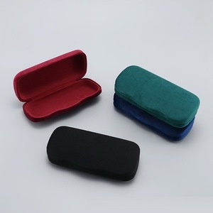 Nouvel Arrivage RTS – Étui à Lunettes Carré Rigide en Velours de Luxe Tendance, Motif Uni, Portable pour Hommes et Femmes, Collection 2026 - Product Image 6