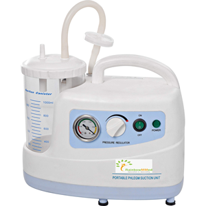 RainbowMMed <b>Portable</b> Electric Plastic Vacuum Suction Device with Rechargeable Battery <b>Portable</b> Phlegm Suction <b>Unit</b> - Product Image 4