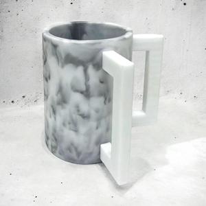 Jarra de Resina Clásica con Diseño de Espiral Verde Menta, Taza de Viaje con Tapa y Pajita para Té, Café, Agua, Bar, Bodas y Camping, Colección Hecha a Mano - Product Image 2