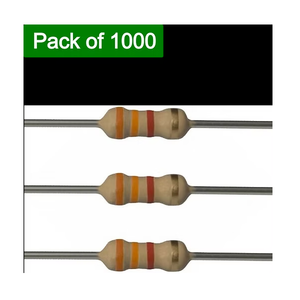 Resistencias fijas de película metálica con tolerancia de precisión del 1%, tipo axial con orificio pasante para circuitos PCB, electrónica DIY, estables y de bajo ruido - Product Image 2