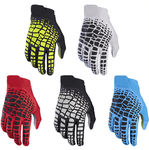 Guantes de Motocicleta Personalizados de Cuero y Tela para Hombre / Guantes de Motocicleta de Última Tendencia con Servicio OEM - Product Image 5