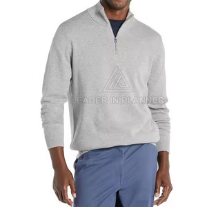 Sudaderas de alta calidad, más vendidas, con media cremallera, último diseño, transpirables, básicas para hombre, hechas en Pakistán. - Product Image 5
