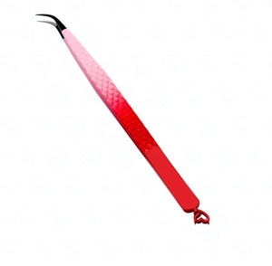 Pince à épiler papillon de précision en acier inoxydable spécial, durable, pour extensions de cils, outil pour extensions de cils artificiels - Product Image 5