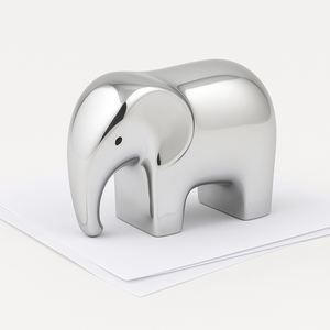 Regalo de Aniversario, Cubo 3D con Letra Grabada Personalizada, Pisapapeles de Metal Fundido Chapado en Oro, Impresión de Serigrafía para Decoración - Product Image 6