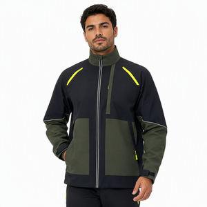 Chaquetas de Trabajo Resistentes al Desgarro de Alta Calidad, Ropa de Trabajo de Seguridad con Reflectante, Chaqueta de Trabajo para Hombre - Product Image 1