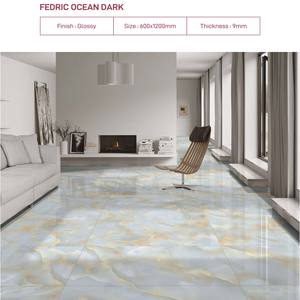 FEDRIC OCEAN DARK, Baldosas de Porcelana Pulida Onyx de Primera Calidad, 24x48, Superficie Brillante, Baldosas Vitrificadas, Apartamento Moderno, Cerámica Novac - Product Image 3