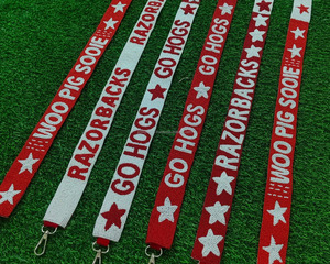Correas de Tela para Bolsos Texas Tech Wreck'Em, Rojo, Negro y Blanco, Accesorios de Moda - Product Image 5