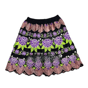Custom Size Women Embroidery <b>Skirts</b> Latest Trendy Design Casual Wear Women Embroidery <b>Skirt</b> - Product Image 6