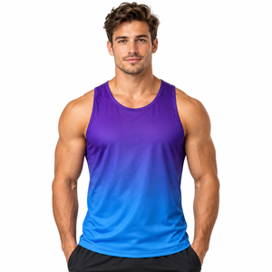 <b>Men's</b> Casual Tank <b>Top</b> Gym Workout Sleeveless Athletic Fitness <b>Muscle</b> Training Running Summer Bodybuilding for <b>Men</b> - Product Image 1