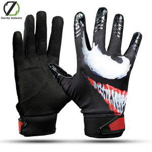 ถุงมือเบสบอลวายร้ายสำหรับผู้ใหญ่สำหรับการตีที่ถลกหนัง - Product Image 1