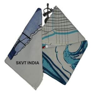SKVT INDIA Square Solid Color Cotton Quick-Dry Hypoallergenic Eco-Friendly Reusable <b>Kitchen</b> <b>Towel</b> Custom Logo Print <b>Hand</b> Wash - Product Image 4
