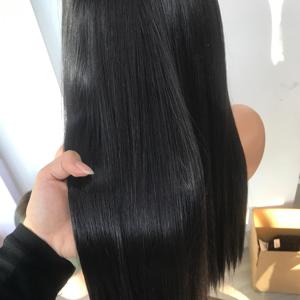 Peluca de Color Natural transparente HD personalizada de lujo superventas 2025 cabello humano crudo vietnamita con encaje de Base de seda recién llegado - Product Image 6