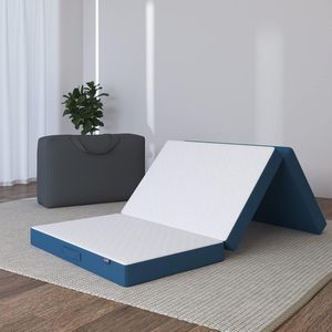 Surmatelas EPF de qualité hôtelière 72x36x4 pouces, confortable, pliable, pour lit Queen et simple, lavable, pour usage domestique et hôtelier - Product Image 1