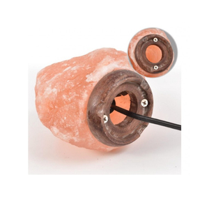 Lampe en sel rose de l'Himalaya naturel exclusif, de haute qualité, artisanale, décorative pour la maison, avec logo personnalisé - Product Image 4