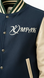 Vêtements de style américain durables avec doublure matelassée et broderies, vente en gros, vêtements de haute qualité, style universitaire - Product Image 4