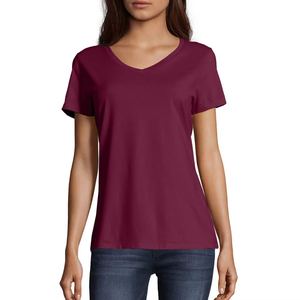 Wholesale Women Sports T Shirt Quick Dry Breathable Fabric Slim Fit Gym Workout <b>Top</b> OEM ODM Manufacturer Supply - Product Image 1