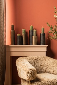 Décoration de table de mariage traditionnelle, bougeoirs décoratifs dorés antiques pour la planification d'événements et la vaisselle de Noël - Product Image 4