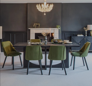 Juego de Mesa de Comedor de Madera de Teca Sólida Contramar, Estilo Minimalista - Product Image 5