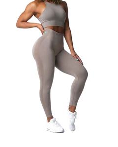 Leggings Deportivos Transpirables para Mujer, Talla Grande, Moldeadores de Cuerpo, Sin Costuras, para Ejercicio - Product Image 1