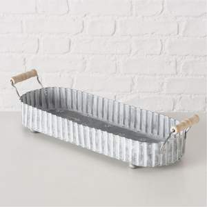 Juego de bandejas redondas de metal hechas a mano |   Plato Decorativo con Degradado de Ámbar Esmaltado para Mesa de Centro y Fiestas |   Decoración para el Hogar al por Mayor - Product Image 4