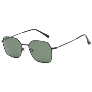 Gafas de Sol Polarizadas con Lentes TAC, Montura Metálica, Color Marrón, Unisex, Estilo Vintage para Conducir, Viajar, Playa - Product Image 5